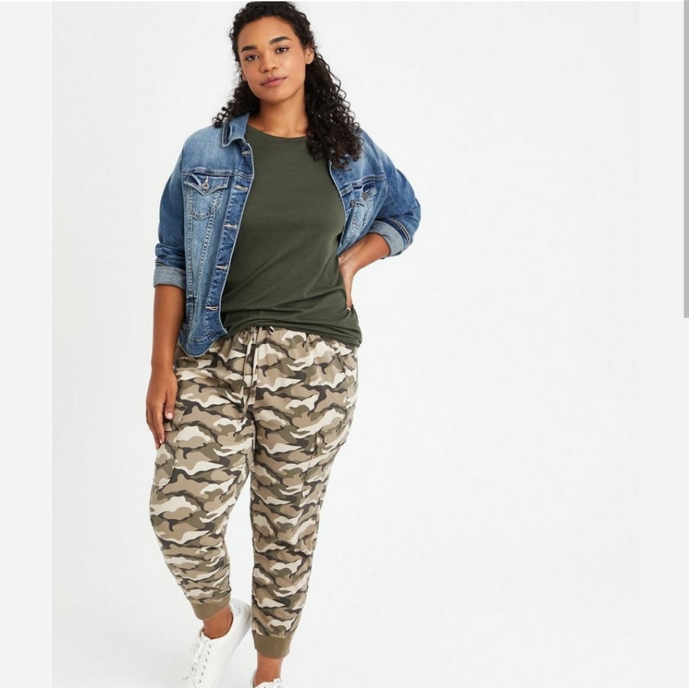 Torrid Camo Cargo Joggers
